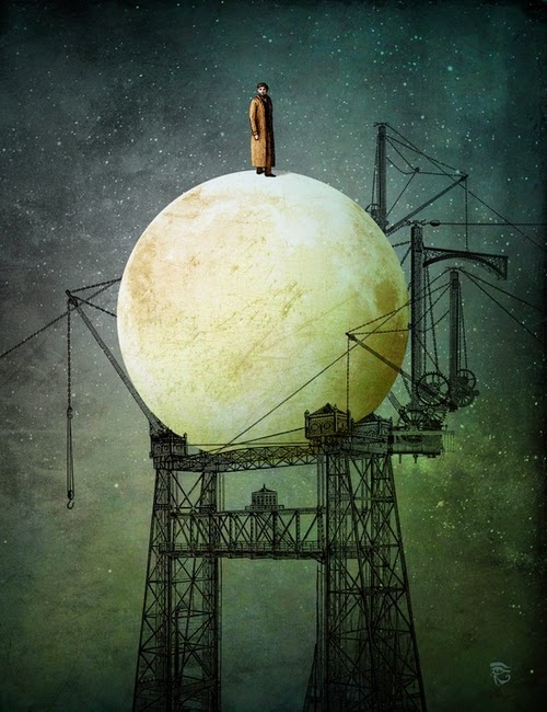 07-Architect-Moon-Christian-Schloevery-Surreal-Paintings-Balance-of-Mind-and-Heart-www-designstack-co